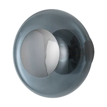 Horizon surface wall lamp - Smokey grey, Ø25 cm - EBB & FLOW