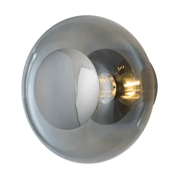 Horizon surface wall lamp - Smokey grey, Ø25 cm - EBB & FLOW