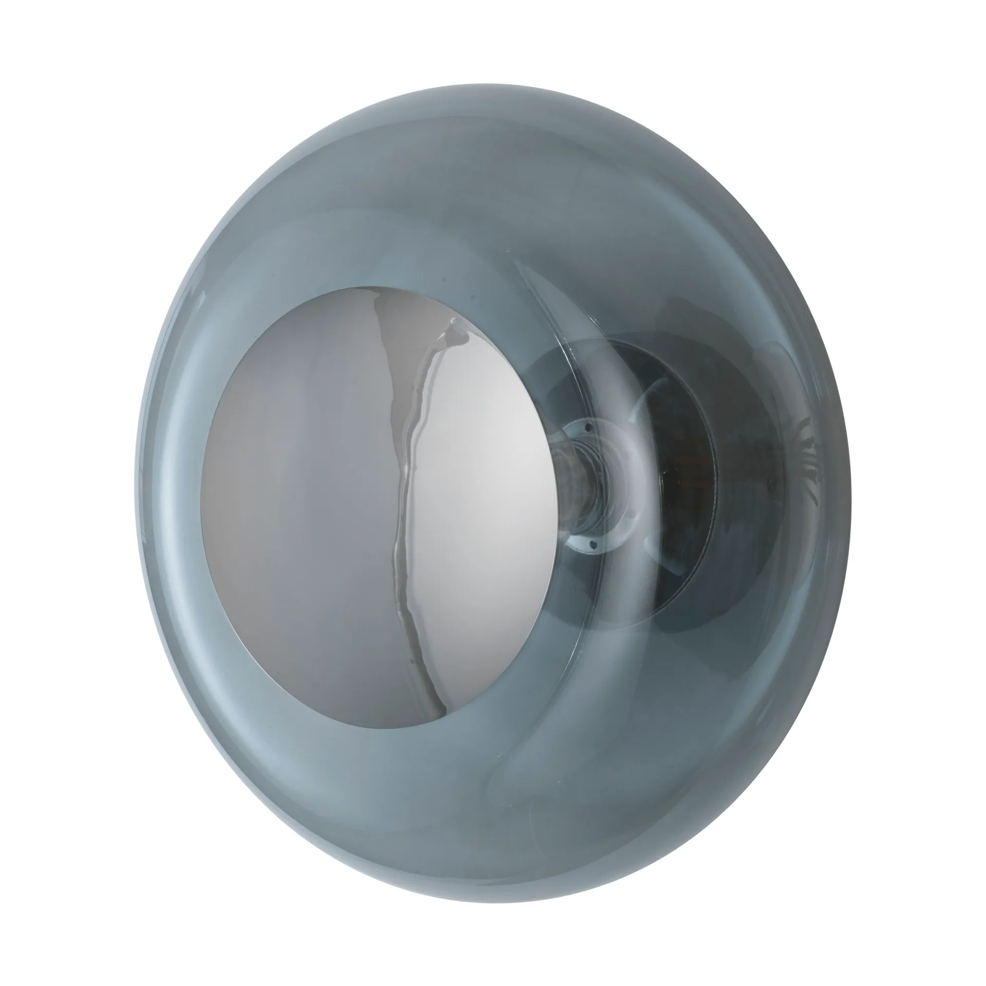 Horizon surface wall lamp, Smokey grey, Ø36 cm EBB & FLOW