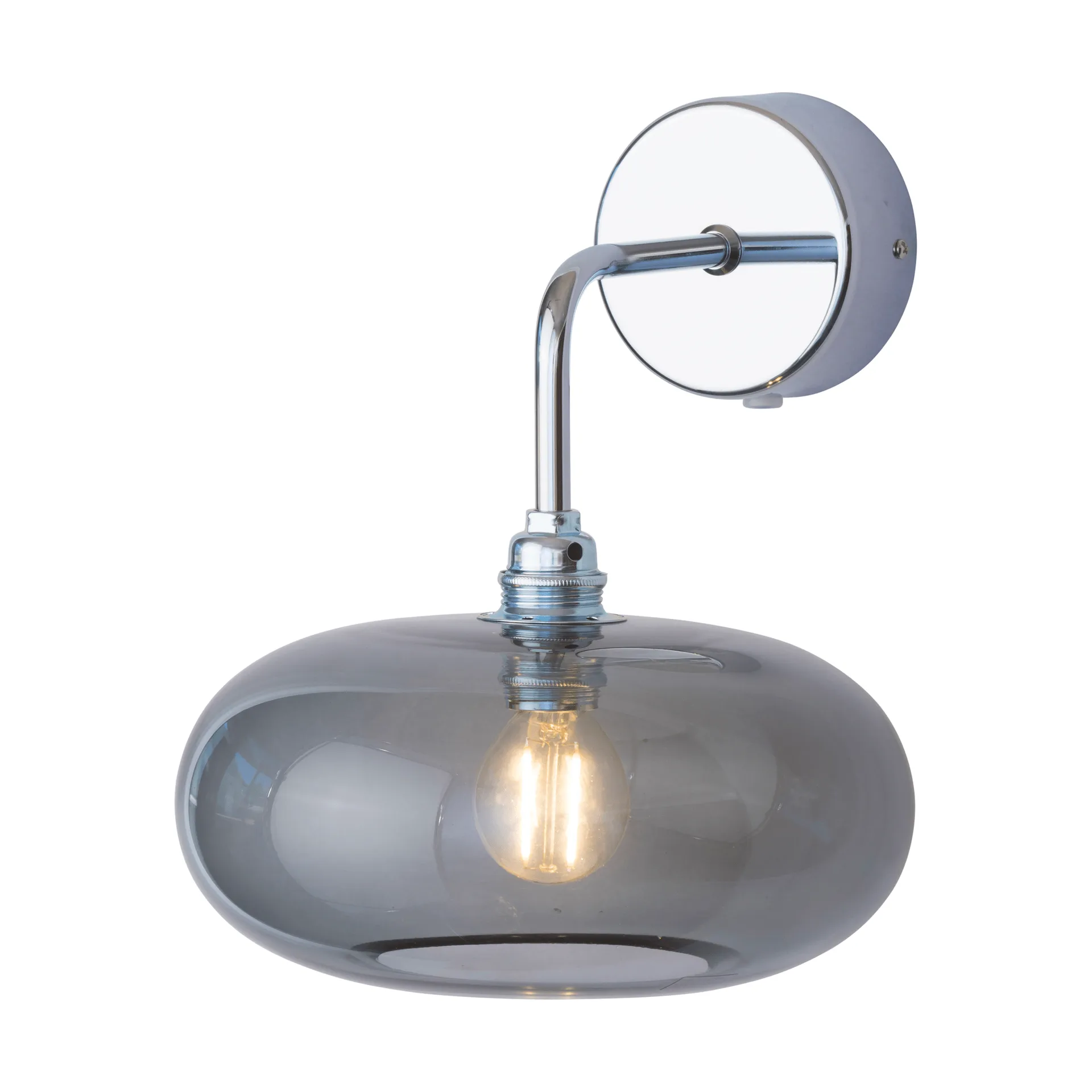 Horizon wall lamp, Smokey grey EBB & FLOW