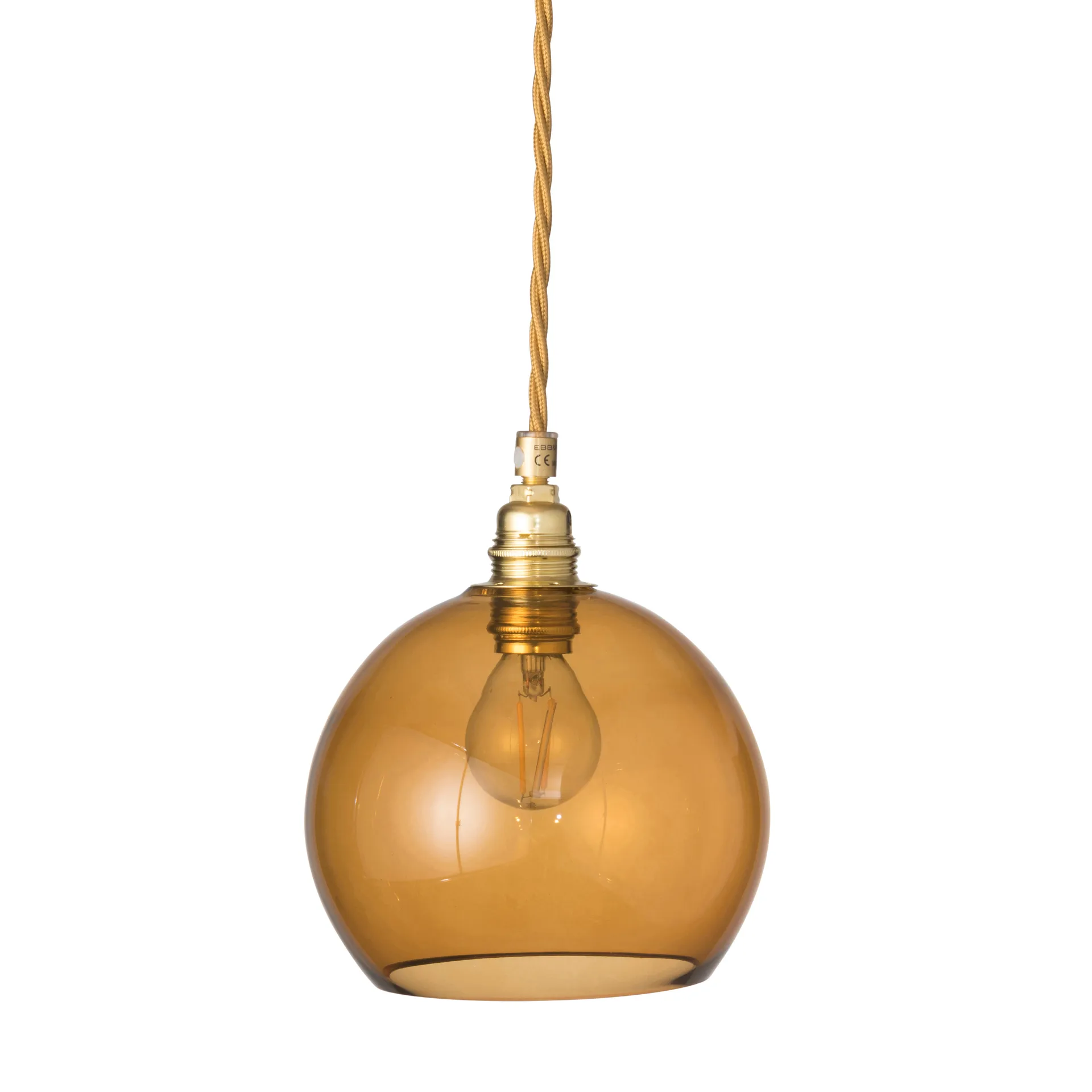 Rowan pendant lamp S, Ø 15 cm, toast EBB & FLOW
