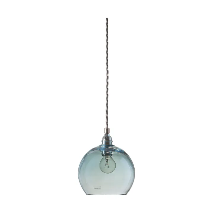 Rowan pendant lamp S, Ø 15 cm - Topaz blue - EBB & FLOW
