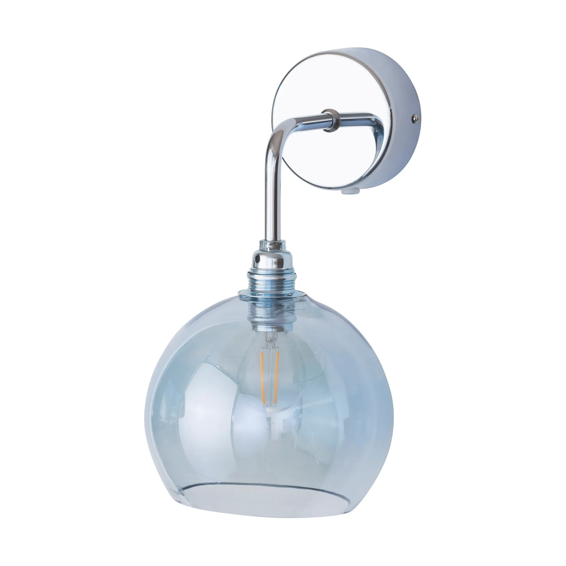 Rowan wall lamp, Topaz blue EBB & FLOW