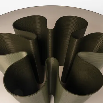 Anemone coffee table Ø110 cm - Olive - Ekbacken Studios