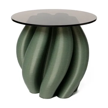 Water lily side table Ø50 cm - Olive - Ekbacken Studios