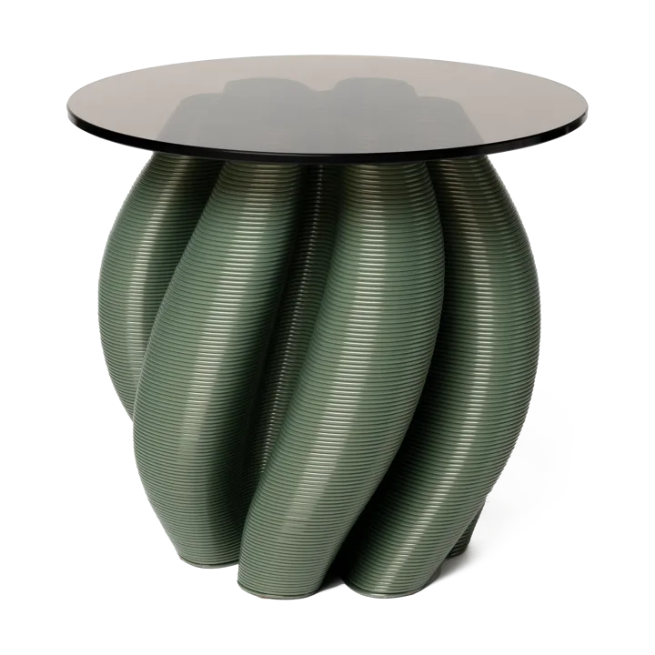 Water lily side table Ø50 cm - Olive - Ekbacken Studios