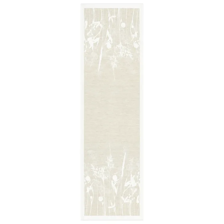 Airy table runner 35x120 cm - beige - Ekelund Linneväveri