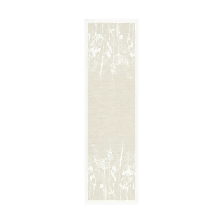 Airy table runner 50x150 cm - Unbleached - Ekelund Linneväveri