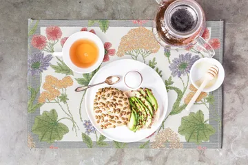 Ängsdröm placemat 35x48 cm - Multi - Ekelund Linneväveri