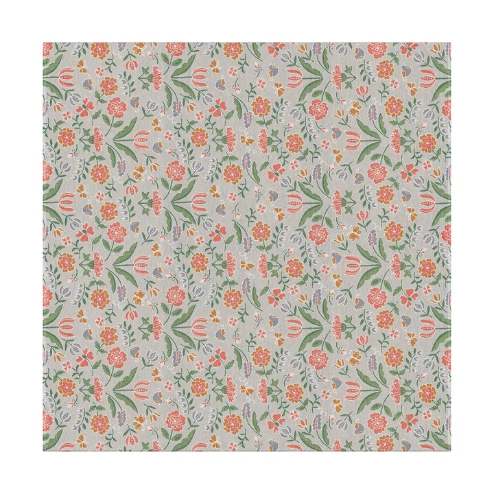 Blomglänta tablecloth 145x145 cm - Multi - Ekelund Linneväveri