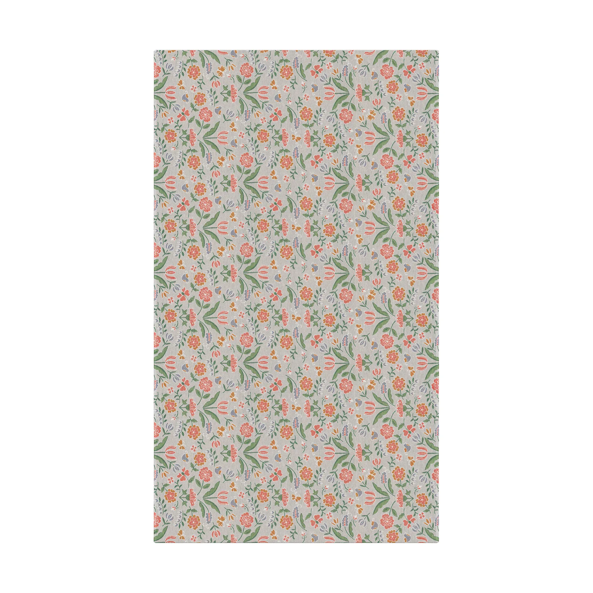 Blomglänta tablecloth 145x250 cm, Multi Ekelund Linneväveri