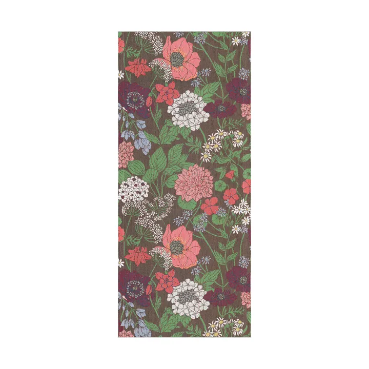 Blomsterfång table runner 35x80 cm - Multi - Ekelund Linneväveri