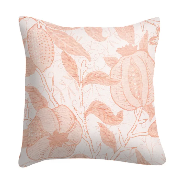 Fruit cushion cover 40x40 cm - Orange - Ekelund Linneväveri