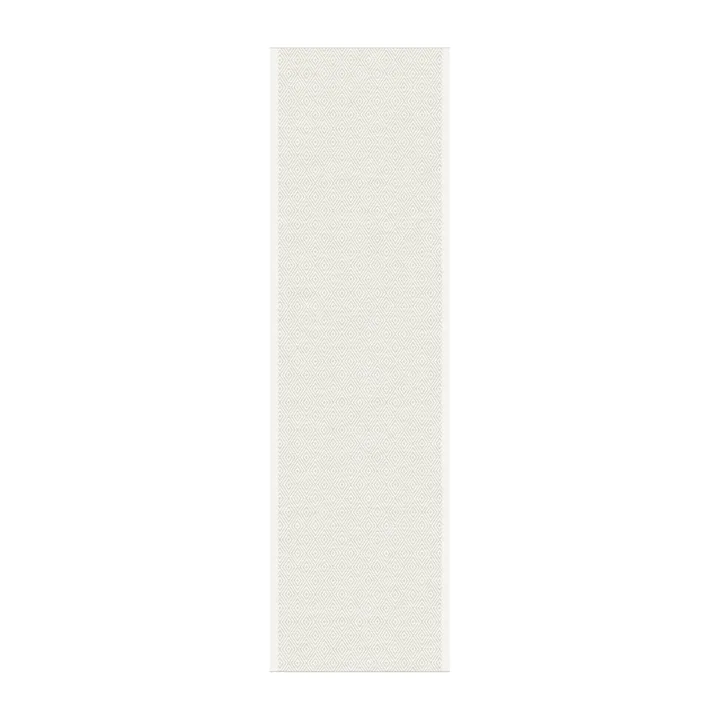 Gåsöga runner unbleached - 35x120 cm - Ekelund Linneväveri
