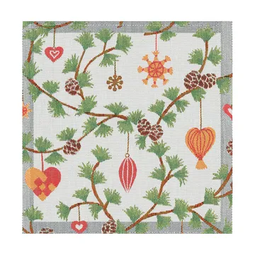 Julefröjd fabric napkin 35x35 cm - Multi - Ekelund Linneväveri