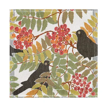 Koltrast fabric napkin 35x35 cm - Multi - Ekelund Linneväveri