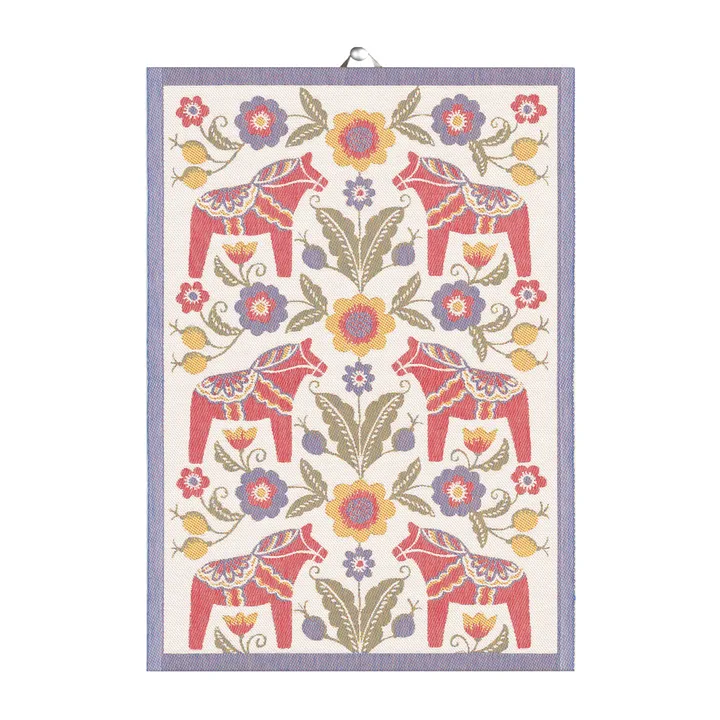 Kurbitshäst kitchen towel - 48x70 cm - Ekelund Linneväveri