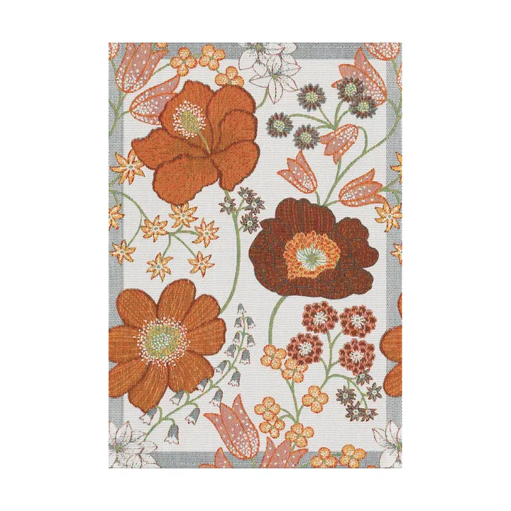 Kvällsblom kitchen towel 35x50 cm - Multi - Ekelund Linneväveri