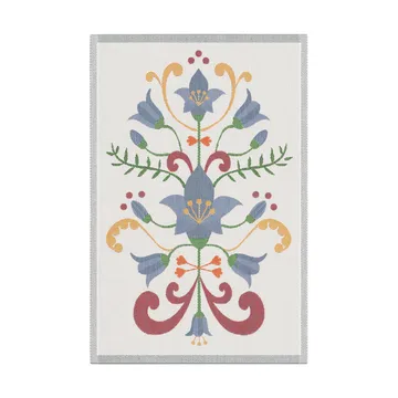 Lindas blåklocka kitchen towel 40x60 cm - Blue-grey - Ekelund Linneväveri