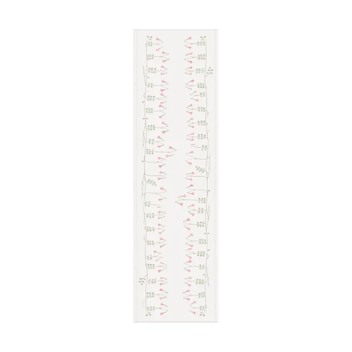 Linnea runner 35x120 cm - Pink - Ekelund Linneväveri