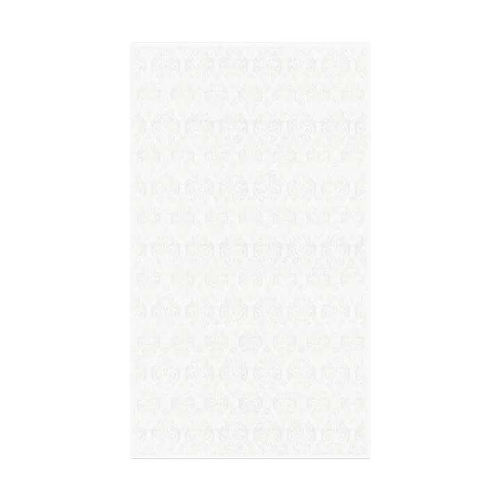 Medaljong tablecloth 150x350 cm - White - Ekelund Linneväveri