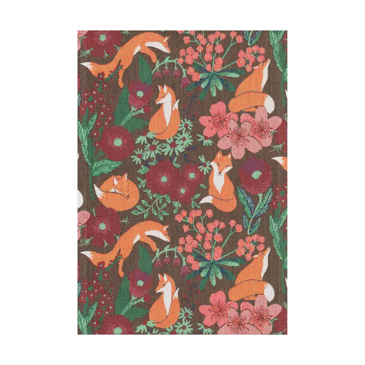 Rävdans kitchen towel 35x50 cm - Multi - Ekelund Linneväveri