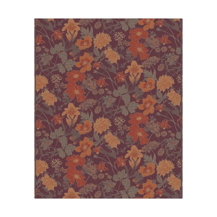 Soft throw 140x170 cm - Brown - Ekelund Linneväveri
