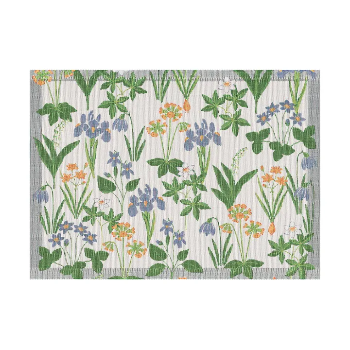 Sol blue placemat 35x48 cm - Multi - Ekelund Linneväveri