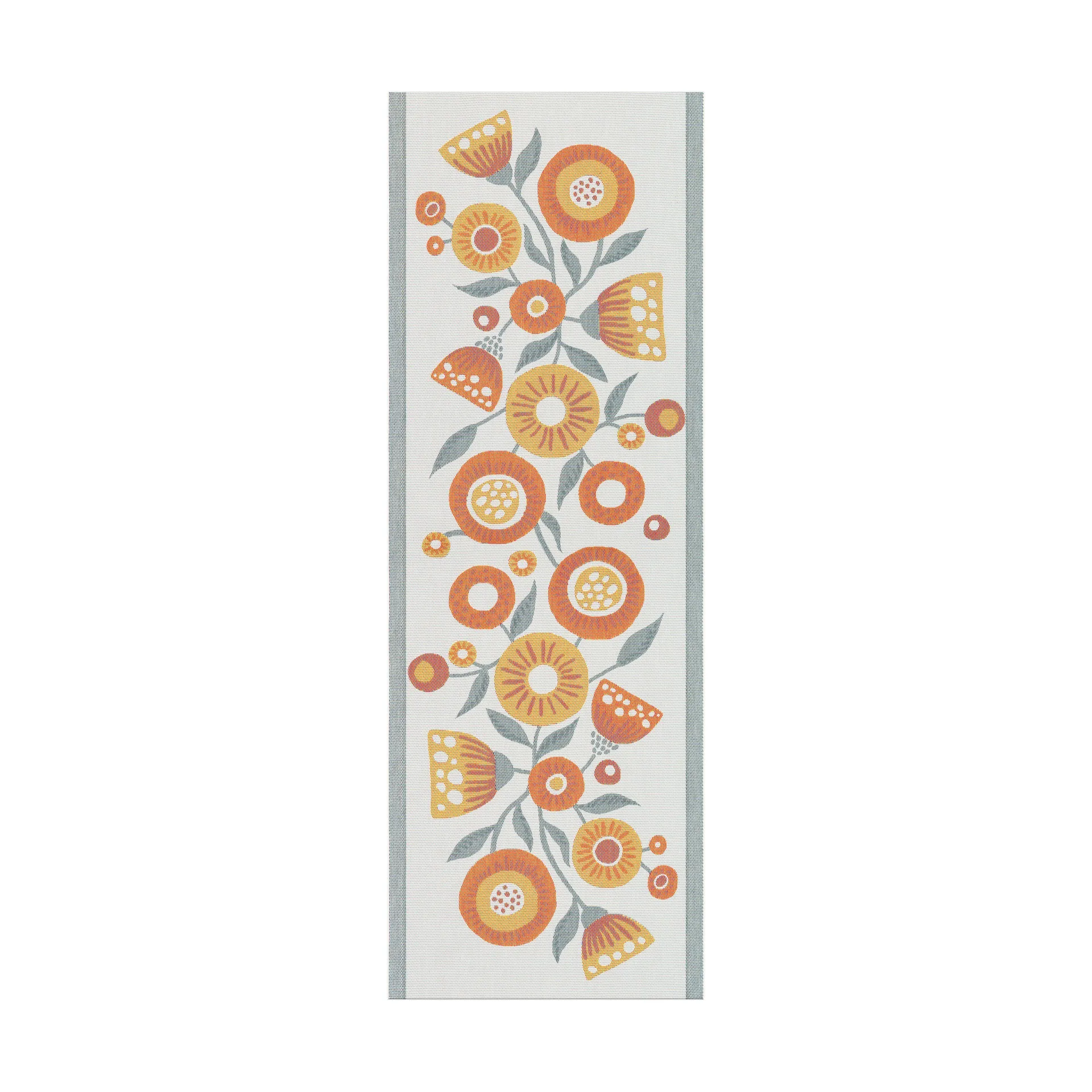 Solblomma runner, 35x100 cm Ekelund Linneväveri