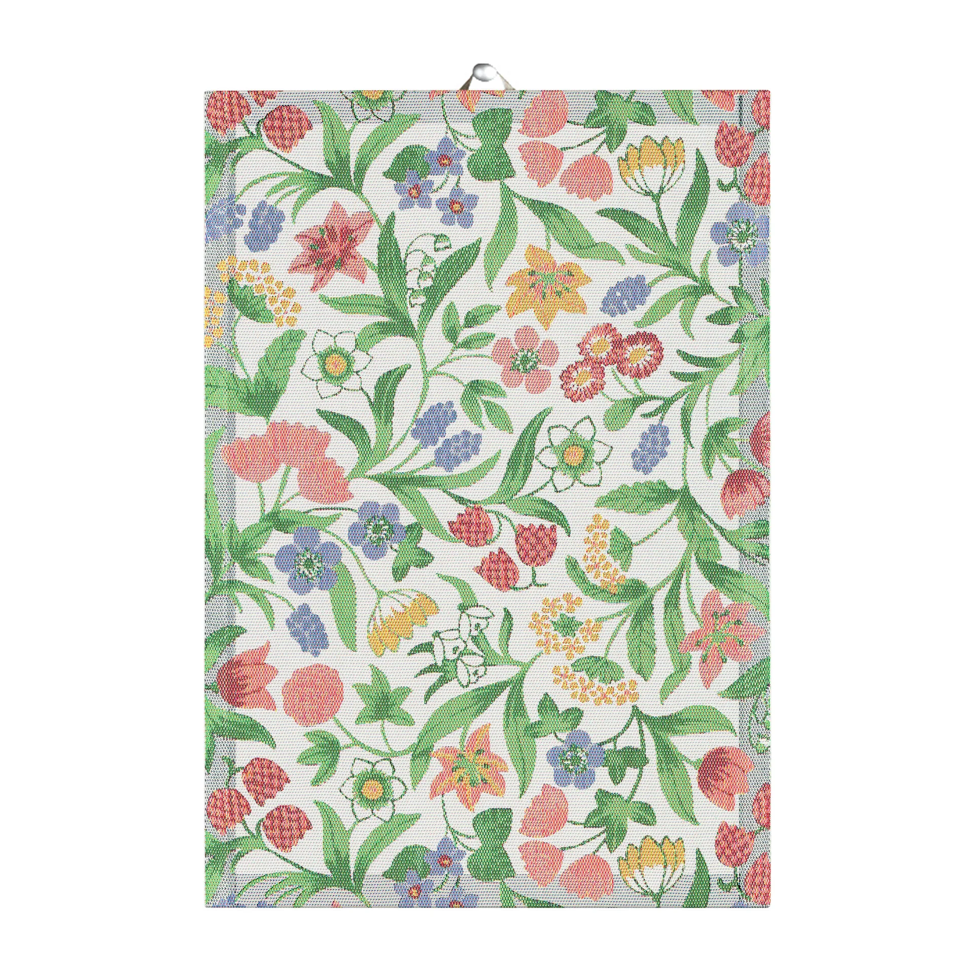 Springtime kitchen towel, 35x50 cm Ekelund Linneväveri