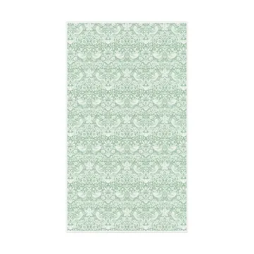 Strawberry Thief tablecloth 150x250 cm - Green - Ekelund Linneväveri