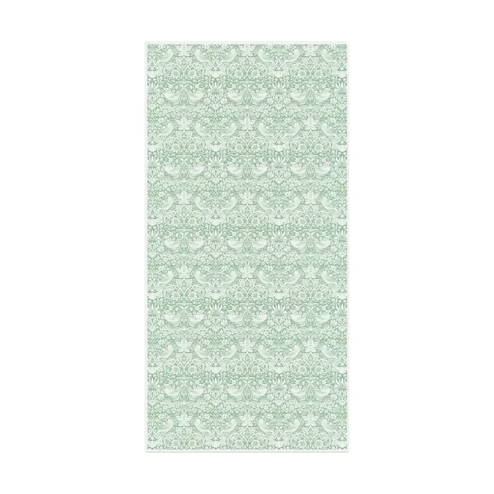 Strawberry Thief tablecloth 150x300 cm - Green - Ekelund Linneväveri