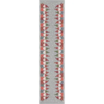 Tomtemöte table runner 35x140 cm - Multi - Ekelund Linneväveri