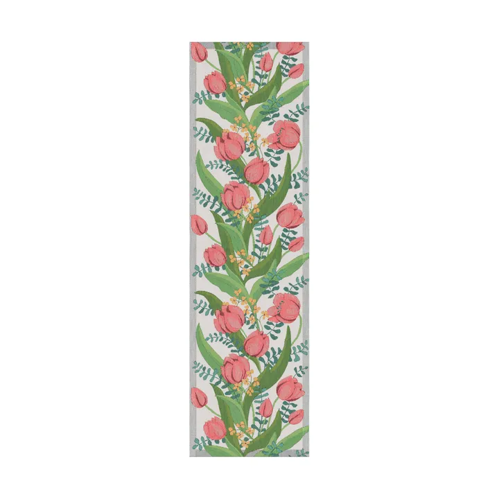 Tulpanlund table runner 35x120 cm - Multi - Ekelund Linneväveri