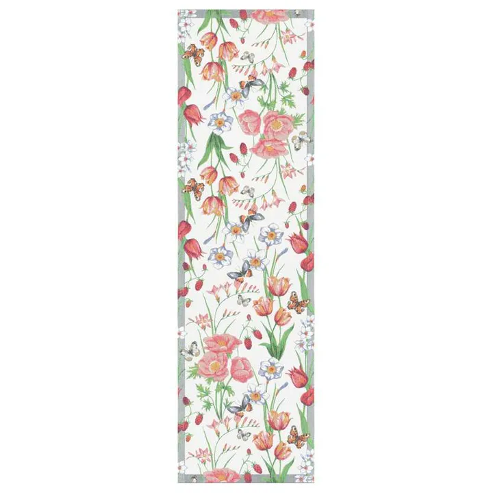 Vårfröjd tablerunner 35x120 cm - Multi - Ekelund Linneväveri