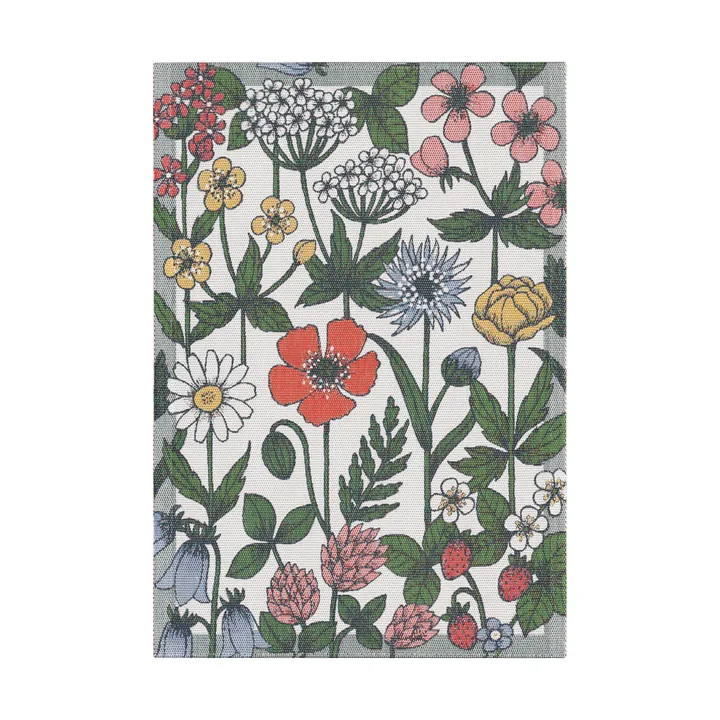 Vildblomster kitchen towel 35x50 cm - Multi - Ekelund Linneväveri