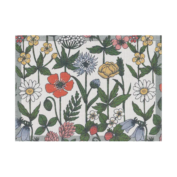 Wildflowers placemat 35x48 cm - Multi - Ekelund Linneväveri