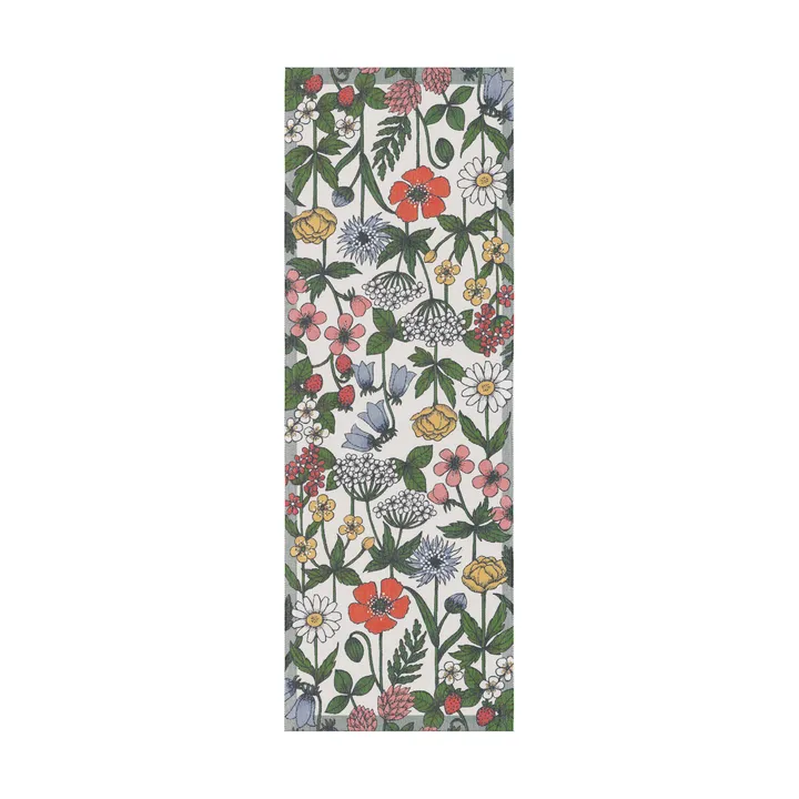 Wildflowers table runner 35x100 cm - Multi - Ekelund Linneväveri
