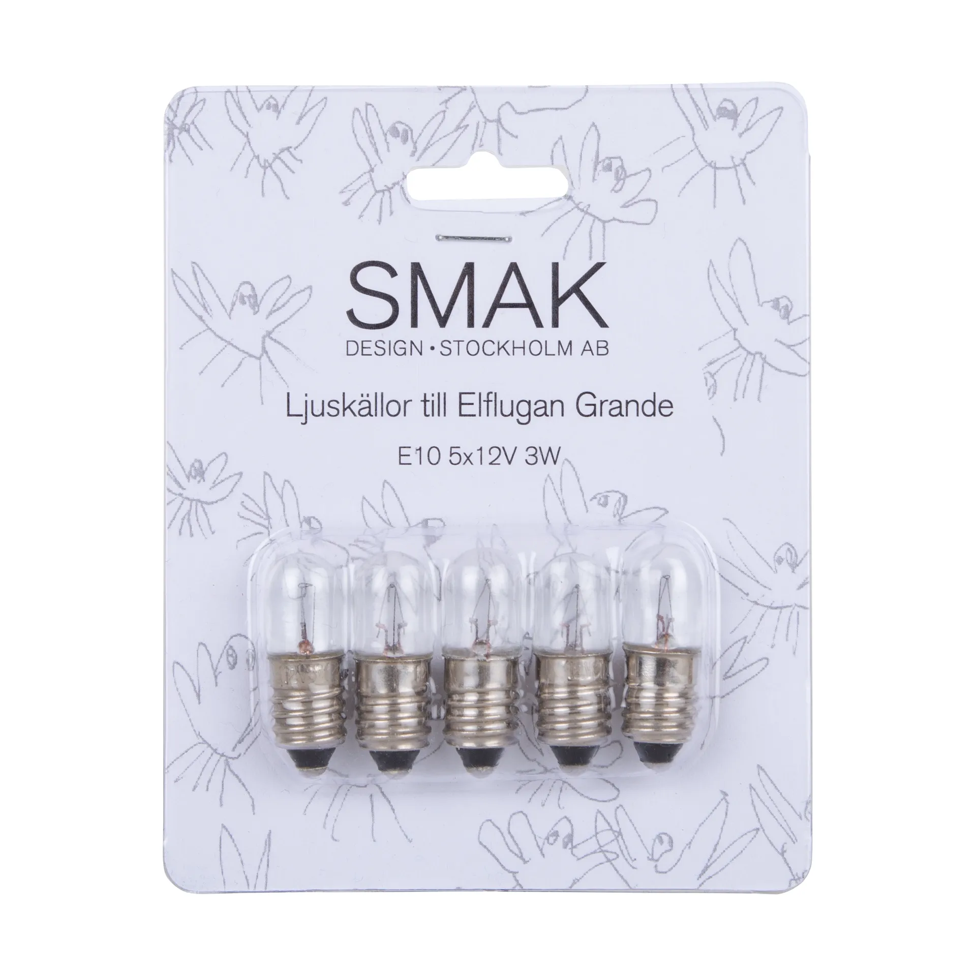 Elflugan Grande replacement bulbs, 5-pack Elflugan