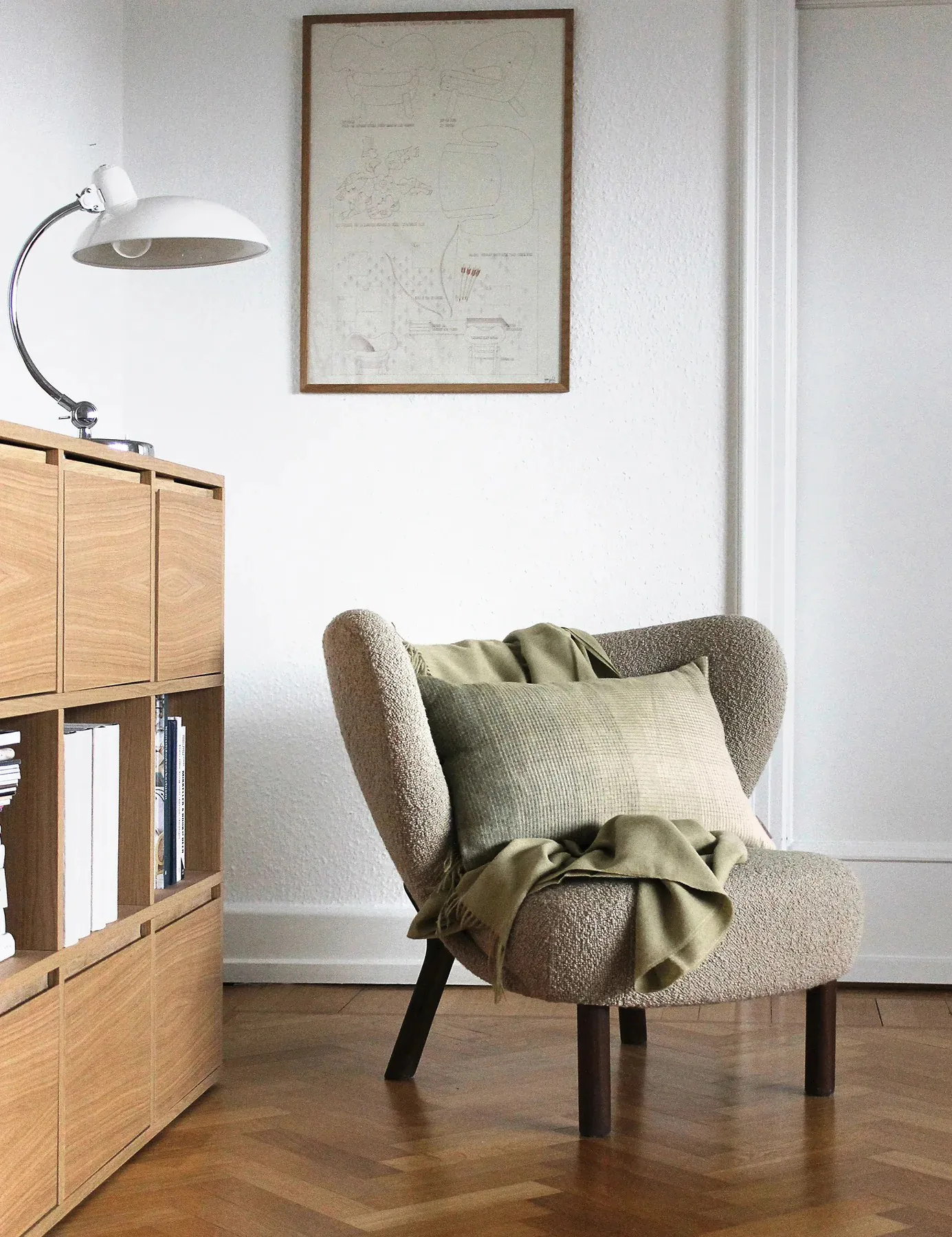 Horizon throw, Bottle green Elvang Denmark