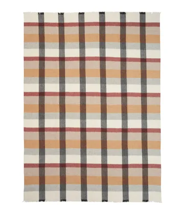 Intersection throw 130x190 cm - rusty red-grey - Elvang Denmark