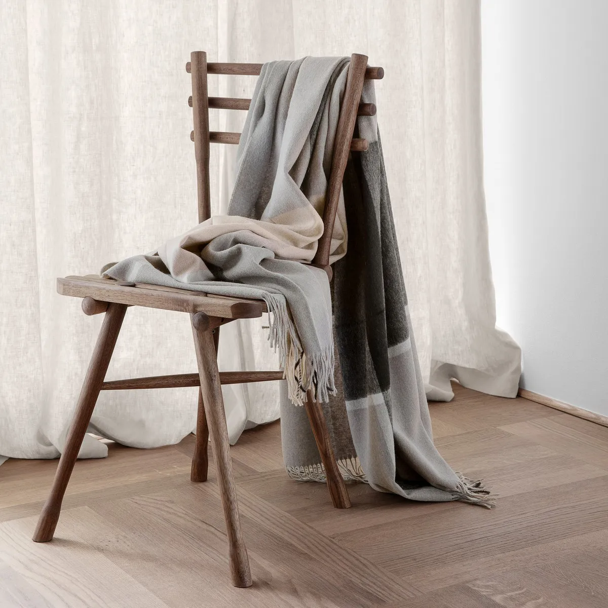 Manhattan throw, natural Elvang Denmark