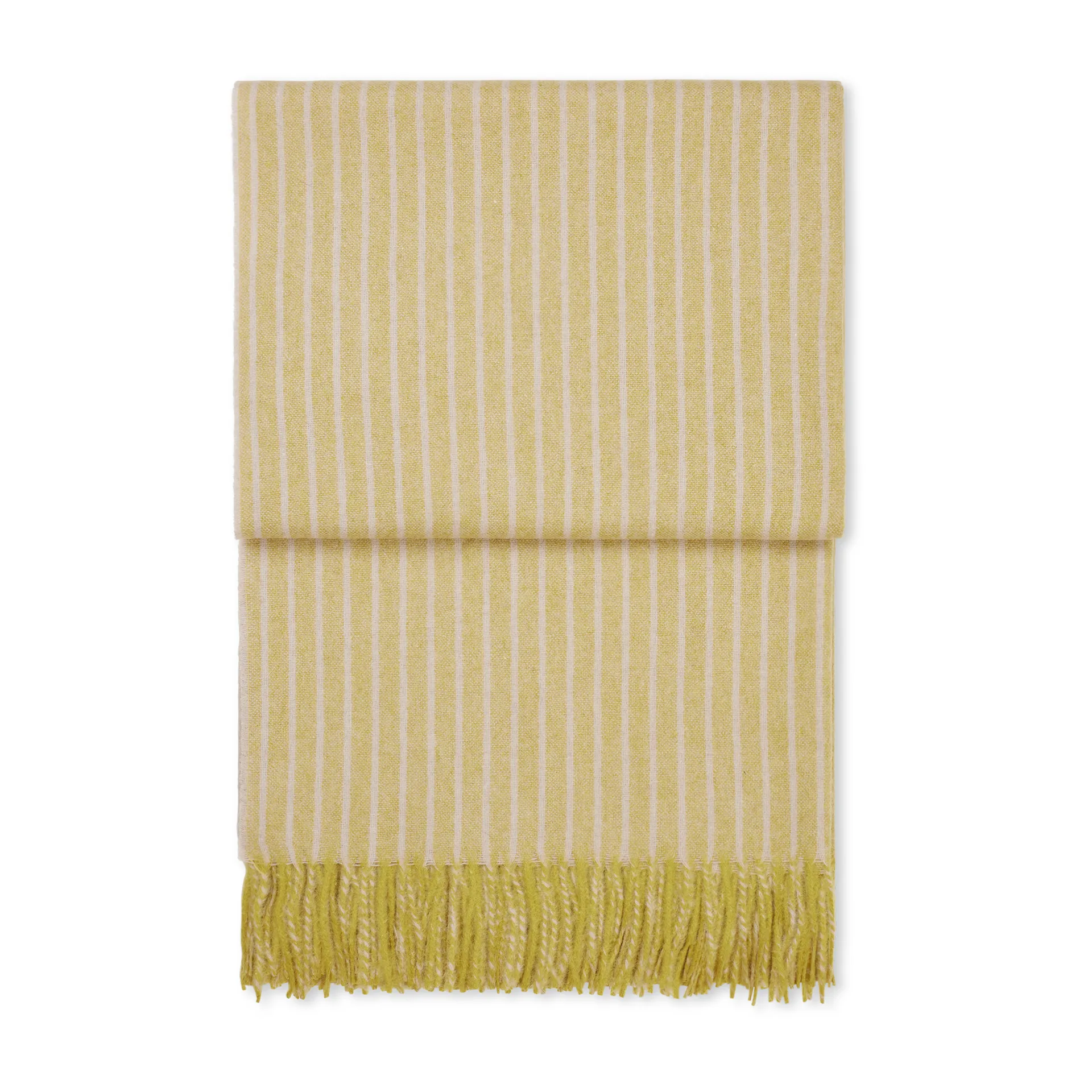 Stripes throw 130x200 cm, Light yellow Elvang Denmark