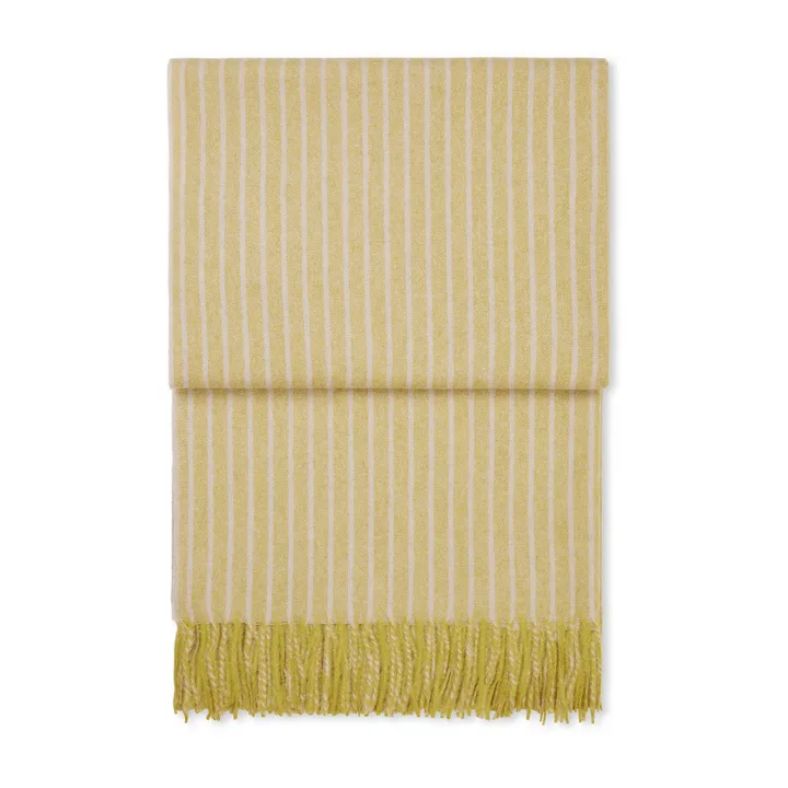 Stripes throw 130x200 cm - Light yellow - Elvang Denmark