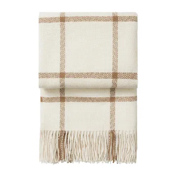 Tartan throw 130x190 cm - Ivory - Elvang Denmark