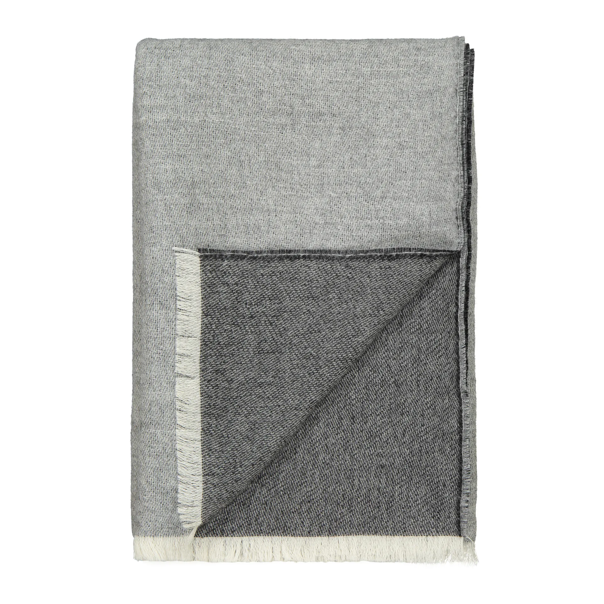 Venice throw, White-grey Elvang Denmark