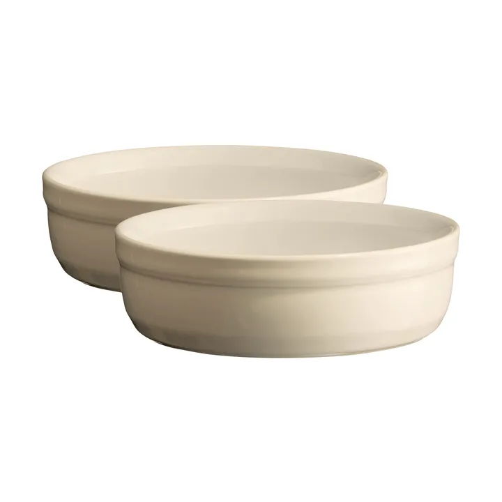 Creme Brulee baking dish 2-pack - Cream - Emile Henry