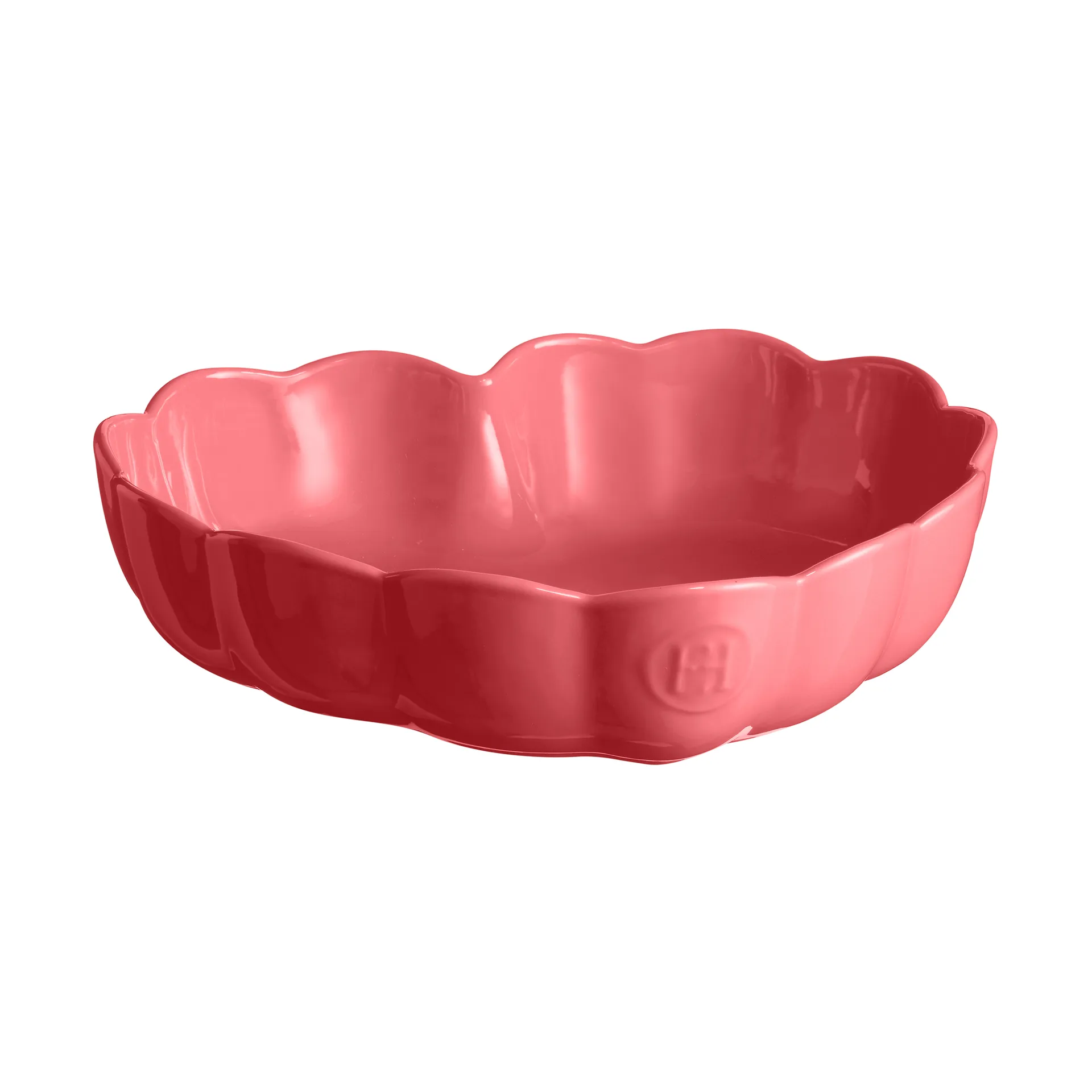 Emile Henry Madeleine heart mold, Bubblegum Emile Henry