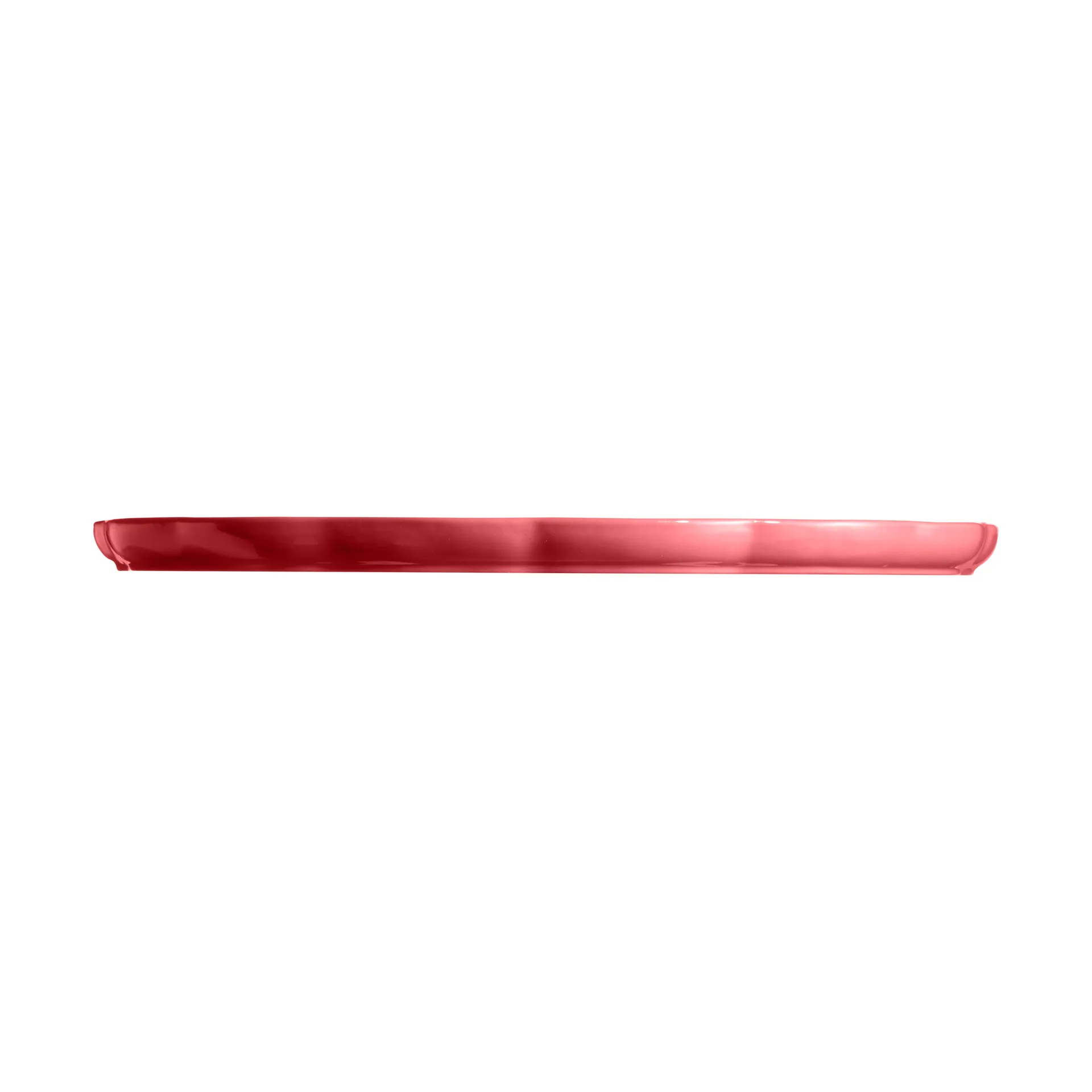 Emile Henry Madeleine serving platter, Bubblegum, round Emile Henry