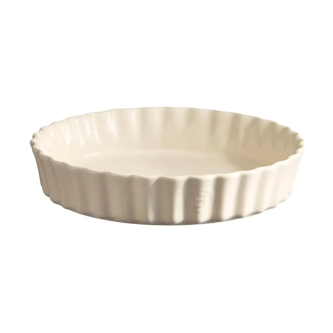 Emile Henry pie dish Ø28 cm, Cream Emile Henry